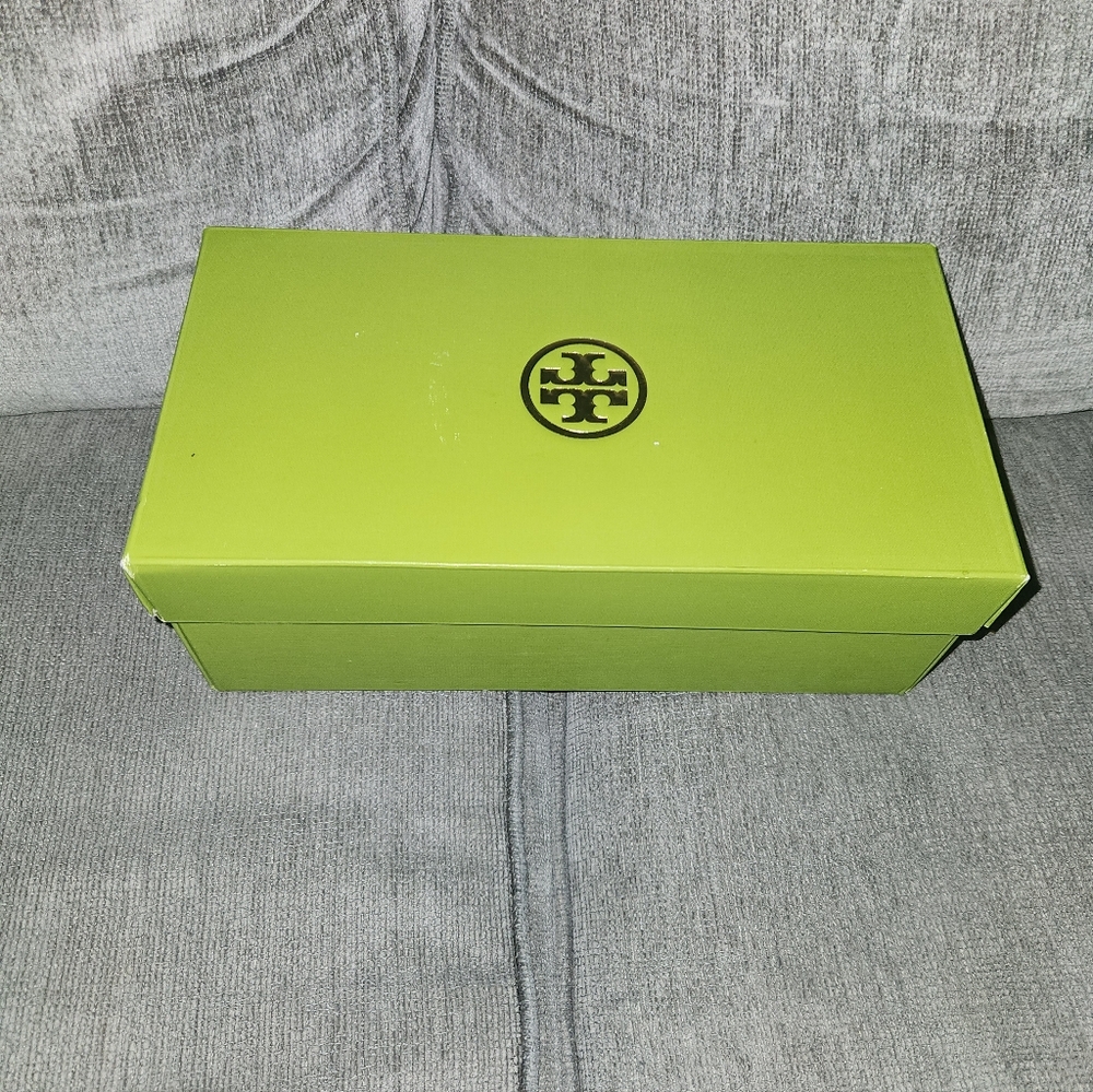 Tory Burch Green Shoe Box